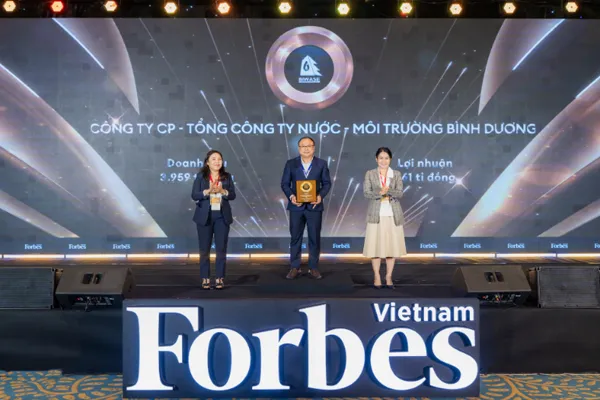 Sản phẩm tap chi forbes trao tang nam 2025 2026 01 14 16 43 52 — Công Ty CP - Tổng Công Ty Nước - Môi Trường Bình Dương — MST 3700145694