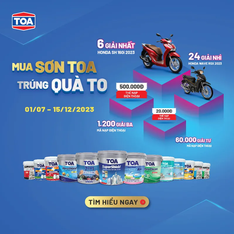 Sản phẩm 16112023 — Công Ty TNHH Sơn TOA Việt Nam — MST 3700226914