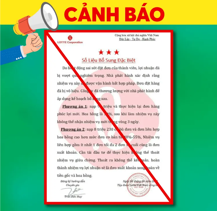 Sản phẩm Lotte_Corporate_Homepage_KV_Warning_SP — Công Ty TNHH Lotte Việt Nam — MST 3700232139