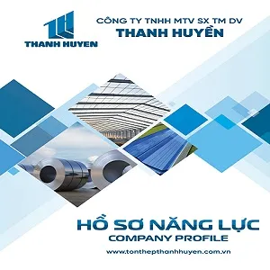 Sản phẩm THANH HUYEN COMPANY PROFILE 1 1 — Công Ty TNHH MTV Sản Xuất Thương Mại Dịch Vụ Thanh Huyền — MST 3700344763