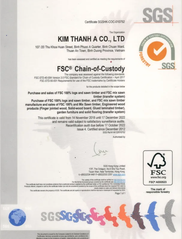 Sản phẩm SGS new — Ván Sàn Gỗ Kim Thành A - Công Ty TNHH Kim Thành A — MST 3700365153