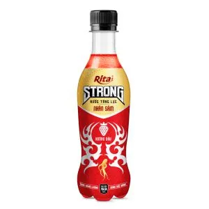 Sản phẩm Nước tăng lực nhân sâm hương dâu 400ml 300x300 — Nước Giải Khát Rita - Công Ty TNHH Thực Phẩm Và Nước Giải Khát Rita — MST 3700574950