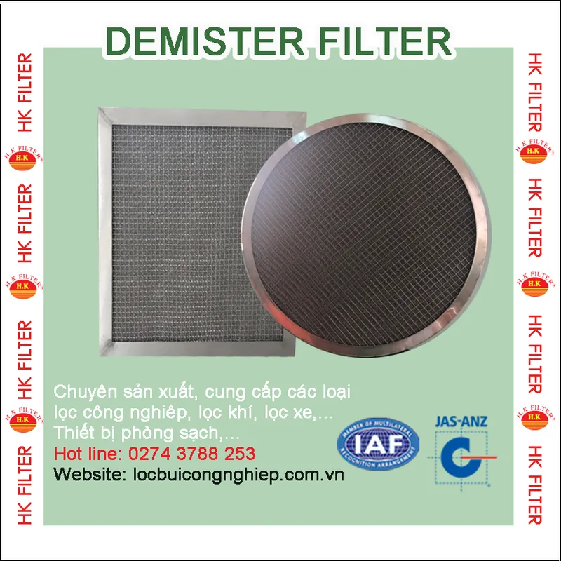 Sản phẩm DEMISTER 900 X 900 — Công Ty TNHH Lưới Lọc Hoàng Kim — MST 3700638033