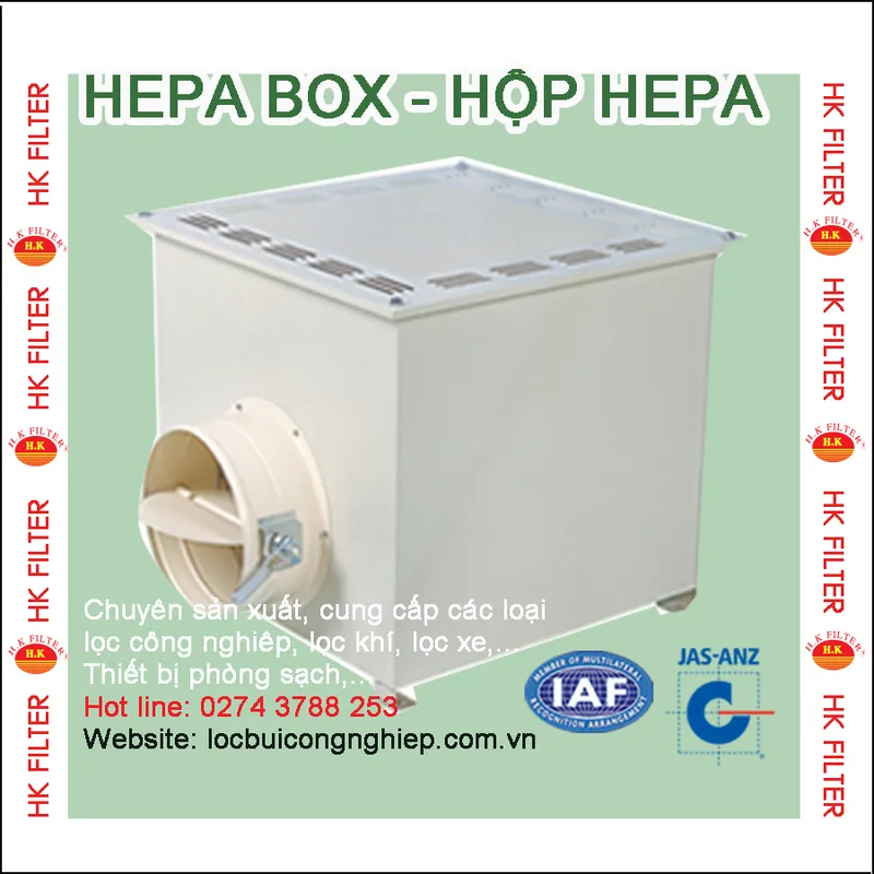 Sản phẩm HEPA BOX 900 X 900 — Công Ty TNHH Lưới Lọc Hoàng Kim — MST 3700638033