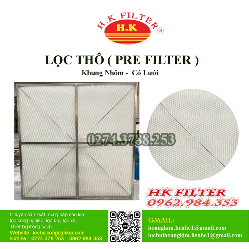 Sản phẩm pre 21 co luoi — Công Ty TNHH Lưới Lọc Hoàng Kim — MST 3700638033