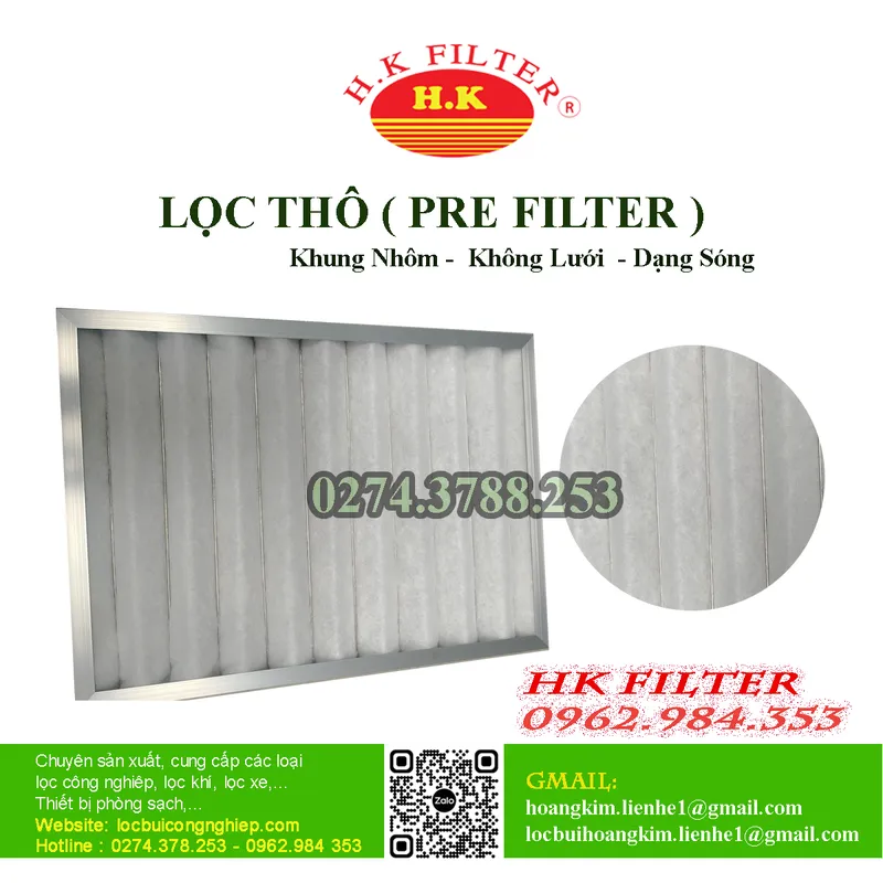 Sản phẩm pre 46 ko luoi — Công Ty TNHH Lưới Lọc Hoàng Kim — MST 3700638033
