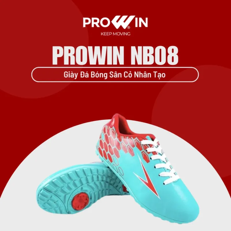 Sản phẩm giay da bong tre em san co nhan tao nb08 xanh ngoc — Giày Thể Thao Prowin - Công Ty TNHH Nam Bình — MST 3700799305