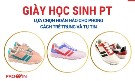 Sản phẩm giay hoc sinh prowin pt 450x273 — Giày Thể Thao Prowin - Công Ty TNHH Nam Bình — MST 3700799305