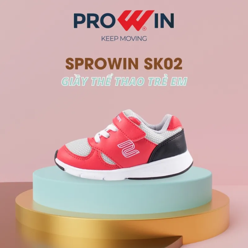 Sản phẩm giay the thao thoi trang sneaker tre em SProwin SK02 4 — Giày Thể Thao Prowin - Công Ty TNHH Nam Bình — MST 3700799305