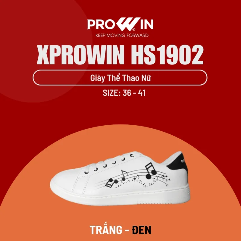 Sản phẩm XPROWIN HS1902 TRANG DEN NU — Giày Thể Thao Prowin - Công Ty TNHH Nam Bình — MST 3700799305