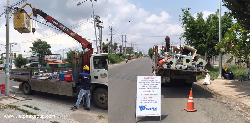 Sản phẩm vietphatgroup lap camera cong an tinh kien giang — Công Ty TNHH MTV Công Nghệ Thương Mại Dịch Vụ Việt Phát — MST 3700904567
