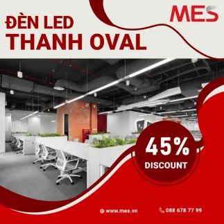 Sản phẩm den thanh oval giam gia — Công Ty CP Giải Pháp Cơ Điện MES — MST 3701501948
