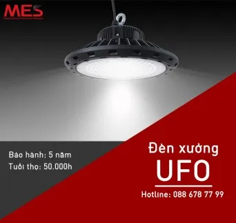 Sản phẩm Đèn led nhà xưởng UFO — Công Ty CP Giải Pháp Cơ Điện MES — MST 3701501948