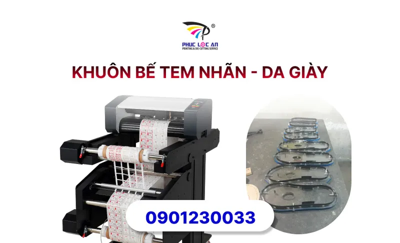 Sản phẩm khuon be tem nhan da giay (1) — Bản In, Khuôn Bế Phúc Lộc An - Công Ty TNHH Phúc Lộc An — MST 3701643910