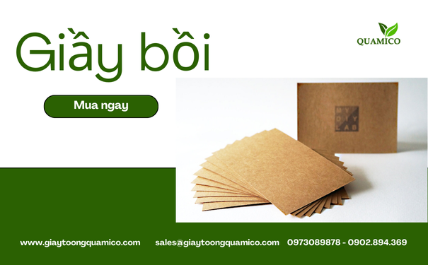 Sản phẩm gioi thieu giay boi carton 6868.png — Thanh Nẹp Giấy, Giấy Tổ Ong Qua Mi Co - Công Ty TNHH Qua Mi Co — MST 3701744330