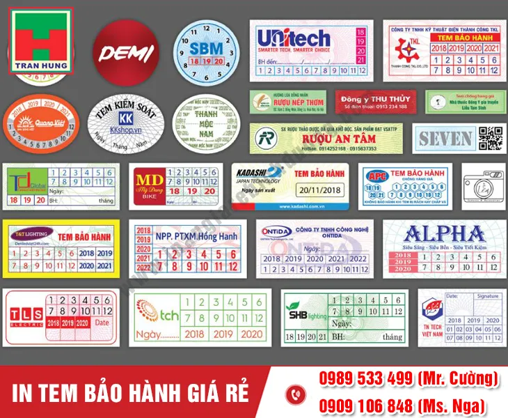 Sản phẩm in tem bao hanh binh duong 2 — In Ấn Trần Hùng - Công Ty TNHH Một Thành Viên Sản Xuất - Thương Mại & Dịch Vụ In
Ấn Trần Hùng — MST 3701766422