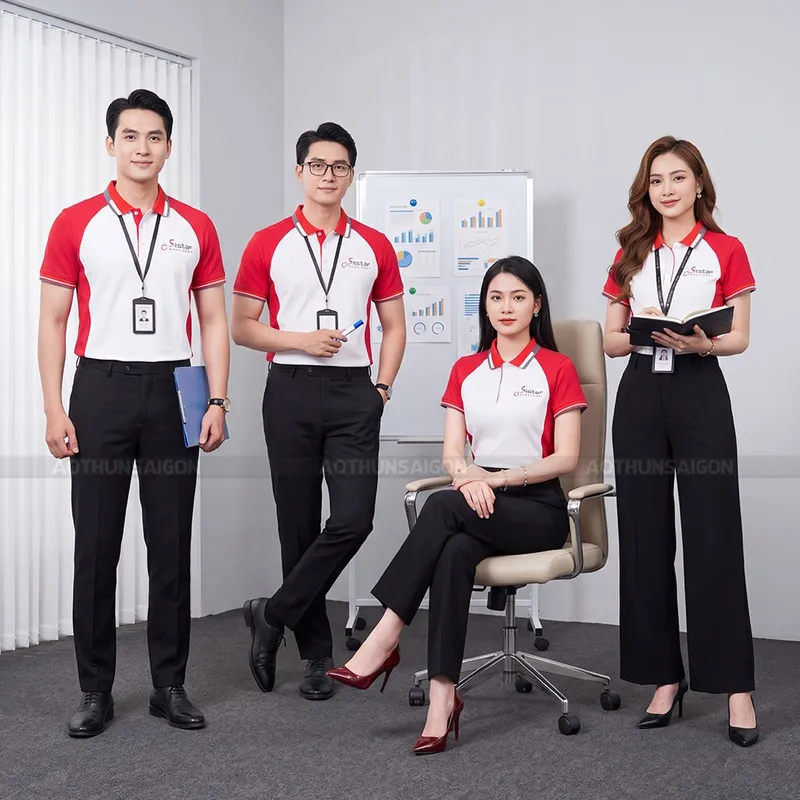Sản phẩm mau dong phuc ao thun atd260004 6 — Công Ty TNHH Phát Thiên Thanh — MST 3701771542