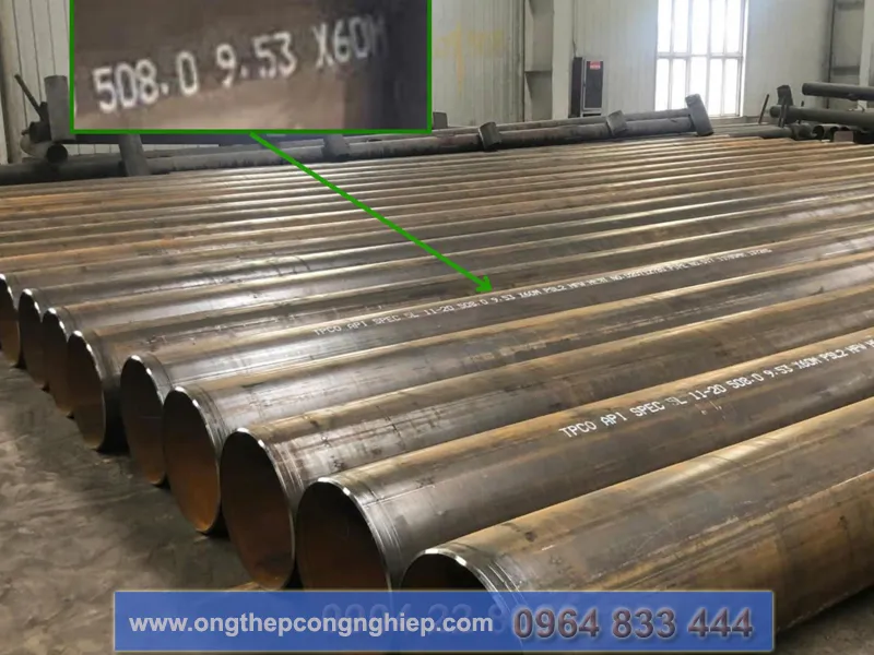 Sản phẩm Ong thep duc DN500 FT1 — Công Ty TNHH MTV SXTM Thép Khuôn Mẫu Nguyên Phượng — MST 3701787373