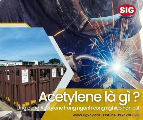 Sản phẩm acetylene la gi ung dung trong han cat kim loai 477x400 — Công Ty TNHH Sing Industrial Gas Việt Nam — MST 3701807975