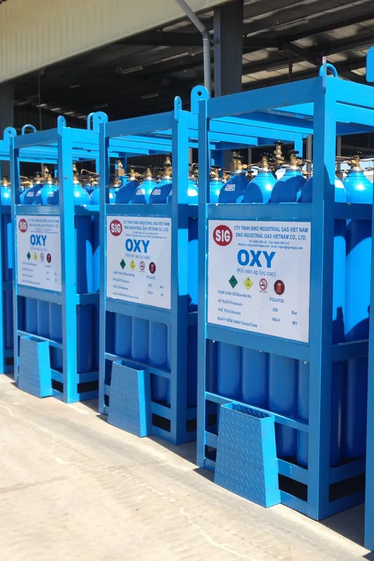 Sản phẩm khi oxy — Công Ty TNHH Sing Industrial Gas Việt Nam — MST 3701807975