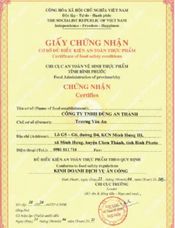 Sản phẩm 7961975325684870 — Công Ty TNHH Dũng An Thành — MST 3701851886