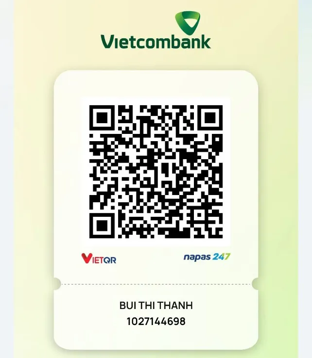 Sản phẩm Bui Thi Thanh VCB — Công Ty TNHH Thương Mại Dịch Vụ Thiết Bị Số Hoàn Mỹ — MST 3701990417