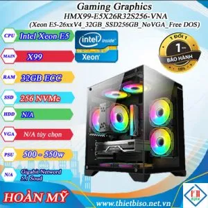 Sản phẩm Gaming Graphics HMX99 E5X26R32S256 VNA 300x300 — Công Ty TNHH Thương Mại Dịch Vụ Thiết Bị Số Hoàn Mỹ — MST 3701990417
