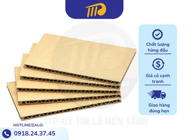 Sản phẩm Giay Carton 3 Lop Song C — Bao Bì Tấn Trường Phát - Công Ty TNHH Bao Bì Tấn Trường Phát — MST 3702015669