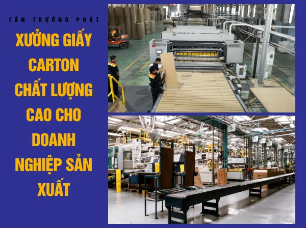 Sản phẩm Xuong giay carton chat luong cao cho doanh nghiep san xuat — Bao Bì Tấn Trường Phát - Công Ty TNHH Bao Bì Tấn Trường Phát — MST 3702015669