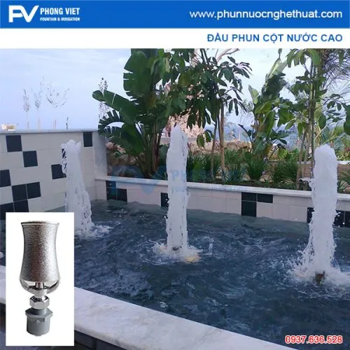 Sản phẩm dau phun cot nuoc cascade cao 500x500 — Phun Nước Nghệ Thuật Phong Việt - Công Ty TNHH Phun Nước Phong Việt — MST 3702069826