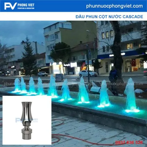 Sản phẩm dau phun cot nuoc cay thong inox D27 500x500 — Phun Nước Nghệ Thuật Phong Việt - Công Ty TNHH Phun Nước Phong Việt — MST 3702069826