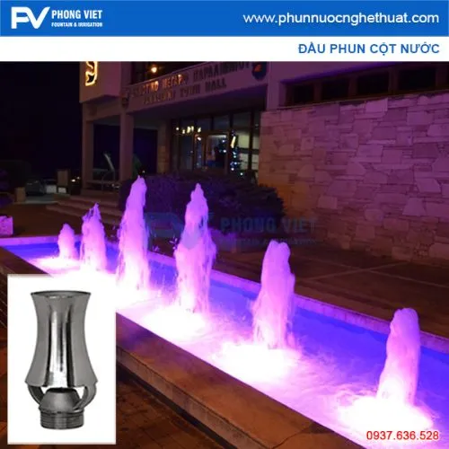 Sản phẩm dau phun cot nuoc thap 500x500 — Phun Nước Nghệ Thuật Phong Việt - Công Ty TNHH Phun Nước Phong Việt — MST 3702069826