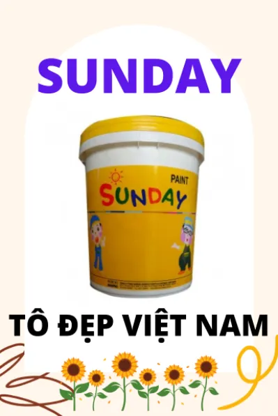 Sản phẩm sunday 8807 — Sơn Thiên Long - Công Ty TNHH Thương Mại Dịch Vụ Sơn Thiên Long — MST 3702122371