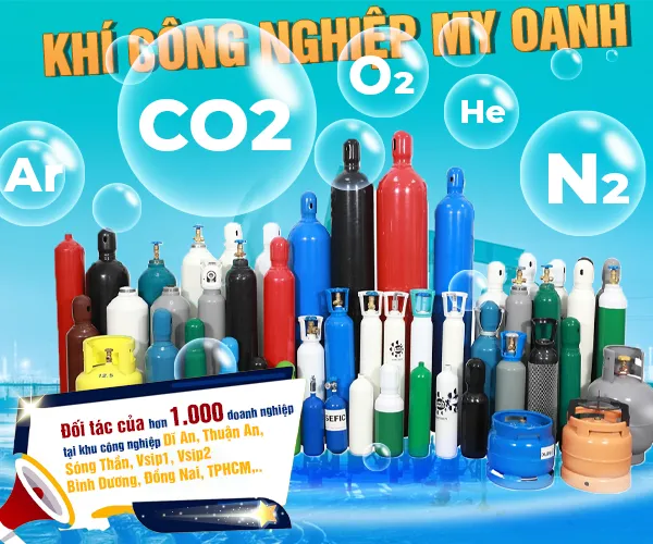 Sản phẩm gioi thieu — Khí Công Nghiệp My Oanh - Công Ty TNHH Khí Công Nghiệp My Oanh — MST 3702172661