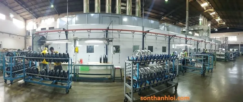 Sản phẩm 058343 — Dây Chuyền Sơn Tĩnh Điện Thành Lợi - Công Ty TNHH Một Thành Viên Sơn Thành Lợi — MST 3702190050