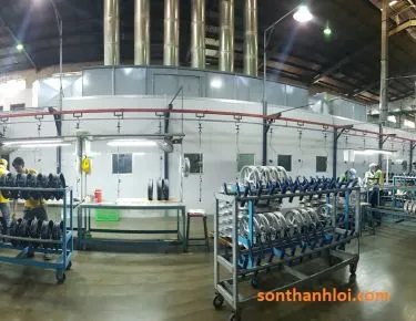 Sản phẩm cong nghe son tinh dien — Dây Chuyền Sơn Tĩnh Điện Thành Lợi - Công Ty TNHH Một Thành Viên Sơn Thành Lợi — MST 3702190050