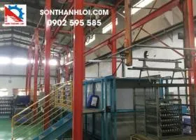 Sản phẩm he thong xu ly nhung tu dong — Dây Chuyền Sơn Tĩnh Điện Thành Lợi - Công Ty TNHH Một Thành Viên Sơn Thành Lợi — MST 3702190050