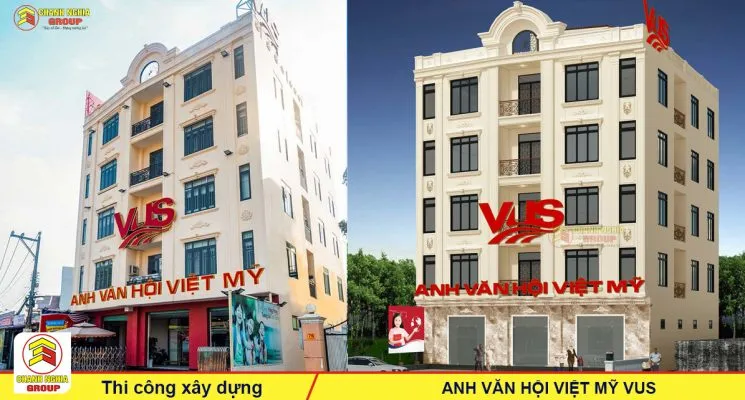 Sản phẩm xay dung truong TRUNG TAM anh ngu tai binh duong 1 745x400 — Chánh Nghĩa Group - Công Ty Cổ Phần Xây Dựng Chánh Nghĩa — MST 3702194418
