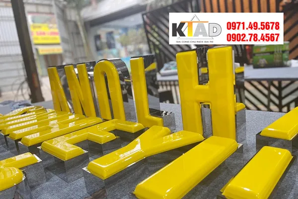 Sản phẩm 5.1 — Bảng Hiệu Chữ Inox Bình Dương Khang Thịnh - Công Ty TNHH Quảng Cáo Khang Thịnh
Bình Dương — MST 3702199092