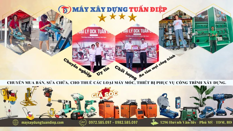 Sản phẩm 217859830290074 — Công Ty TNHH MTV Máy Xây Dựng Tuấn Điệp — MST 3702215185