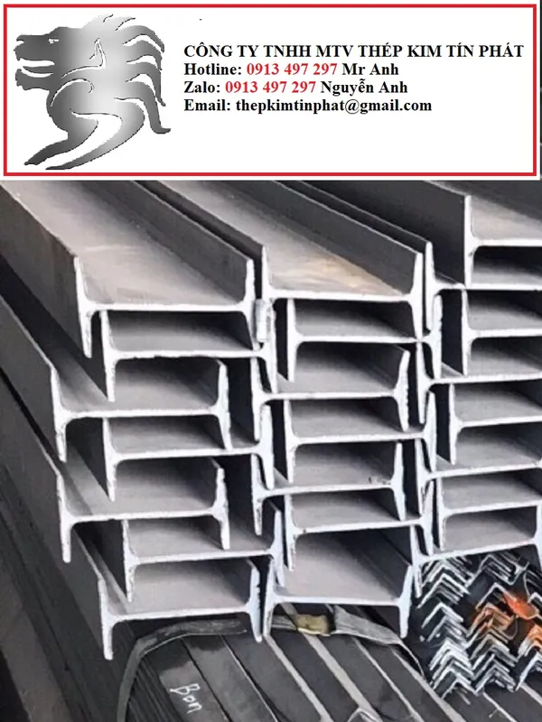 Sản phẩm THEP HINH I120 — Công Ty TNHH Một Thành Viên Thép Kim Tín Phát — MST 3702227430