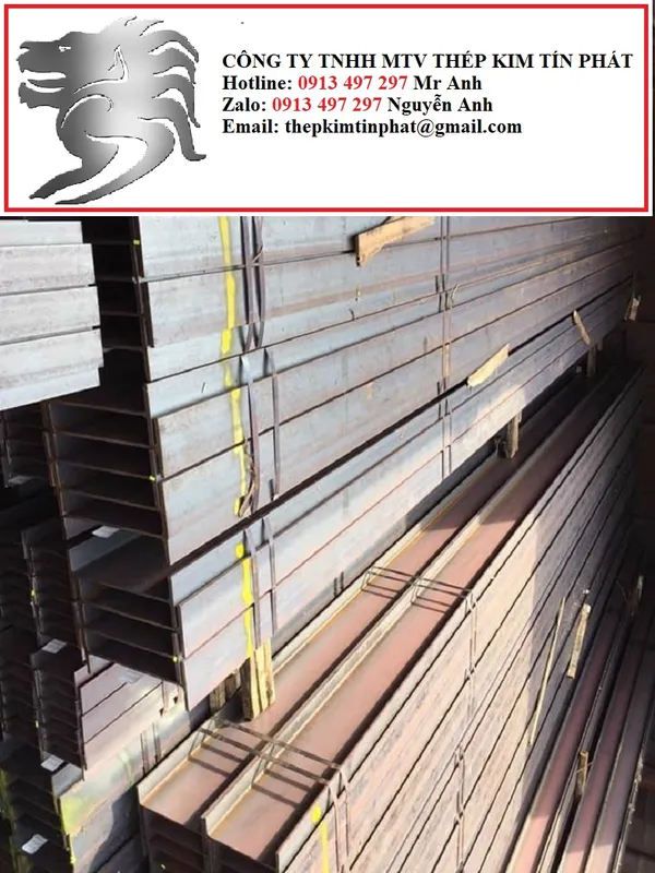 Sản phẩm THEP HINH I198 — Công Ty TNHH Một Thành Viên Thép Kim Tín Phát — MST 3702227430