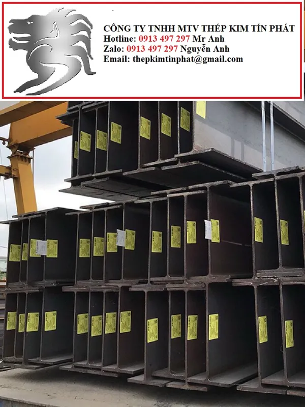 Sản phẩm THEP HINH I200 — Công Ty TNHH Một Thành Viên Thép Kim Tín Phát — MST 3702227430