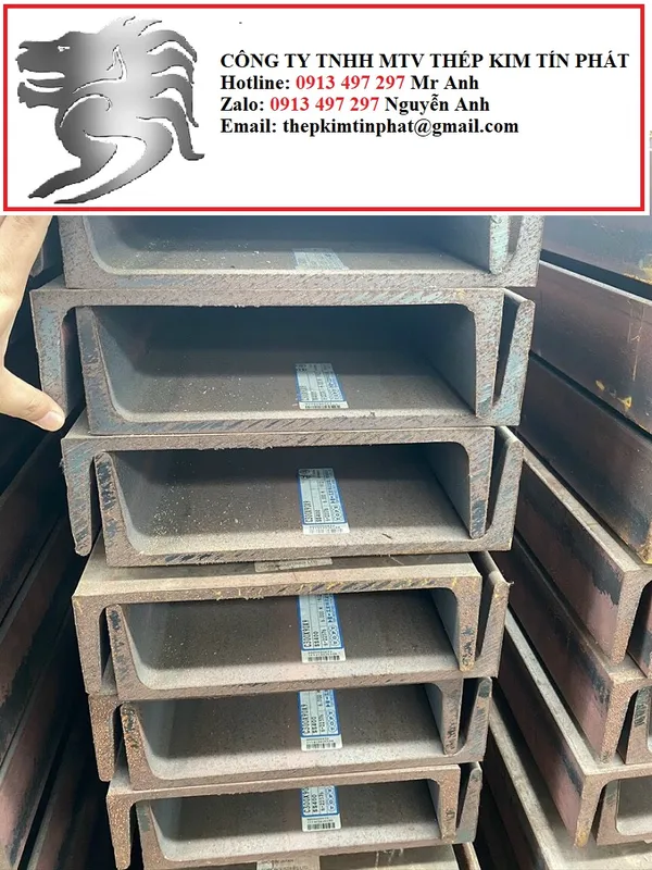 Sản phẩm THEP HINH U140 — Công Ty TNHH Một Thành Viên Thép Kim Tín Phát — MST 3702227430