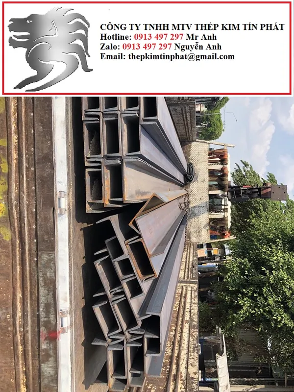 Sản phẩm THEP HINH U160 — Công Ty TNHH Một Thành Viên Thép Kim Tín Phát — MST 3702227430