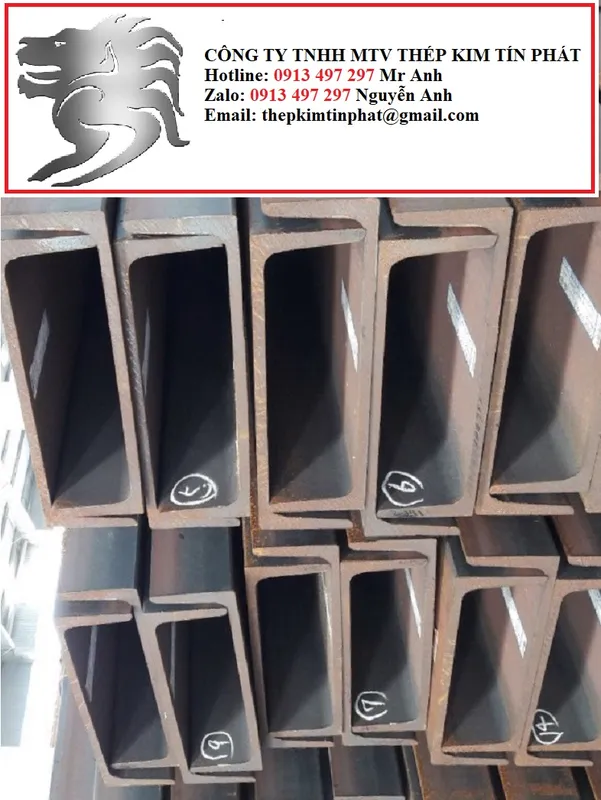 Sản phẩm THEP HINH U180 — Công Ty TNHH Một Thành Viên Thép Kim Tín Phát — MST 3702227430