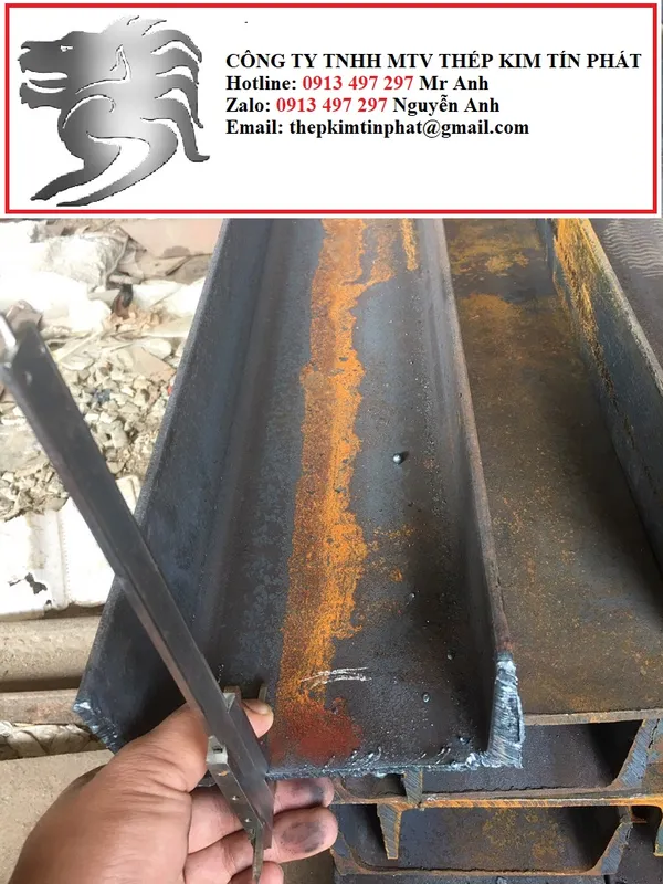 Sản phẩm THEP HINH U200 — Công Ty TNHH Một Thành Viên Thép Kim Tín Phát — MST 3702227430