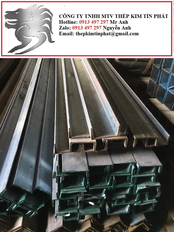 Sản phẩm THEP HINH U50 — Công Ty TNHH Một Thành Viên Thép Kim Tín Phát — MST 3702227430
