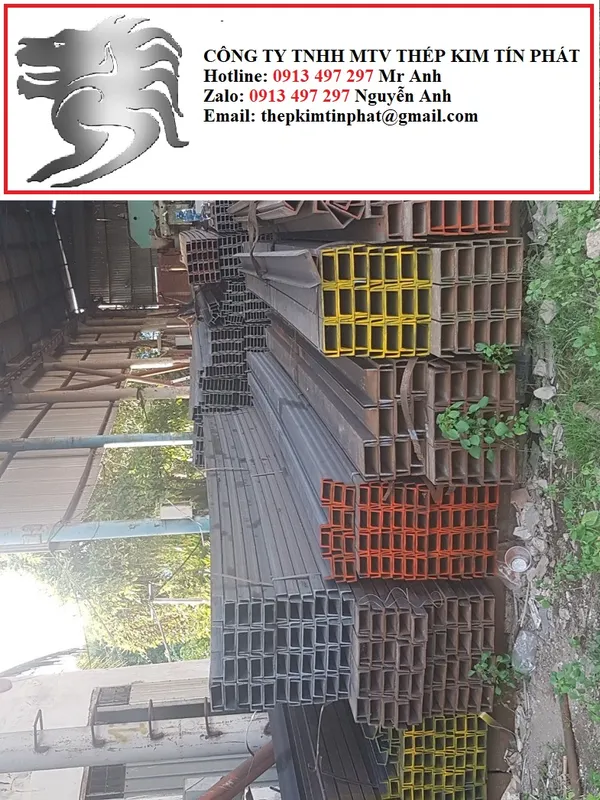 Sản phẩm THEP HINH U65 — Công Ty TNHH Một Thành Viên Thép Kim Tín Phát — MST 3702227430