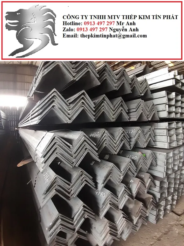 Sản phẩm THEP HINH V63 — Công Ty TNHH Một Thành Viên Thép Kim Tín Phát — MST 3702227430